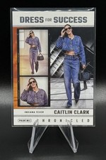 2025 Panini Caitlin Clark Chronicled - Dress For Success Caitlin Clark #65