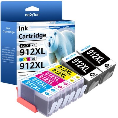 1-8 Patronen für HP 912 XL Multipack OfficeJet Pro 8012e 8014e 8022e 8024e 8025e