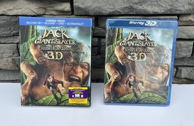 Jack The Giant Slayer Blu-ray 3D + 2D + DVD Ewan McGregor Fantasy NEW