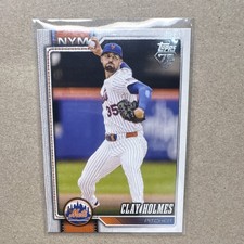 Topps 2026 Series 1 Clay Holmes #276 New York Mets MLB Baseball Card