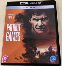 Patriot Games 4K (1992) UltraHD UHD Dolby Vision Blu-ray playback