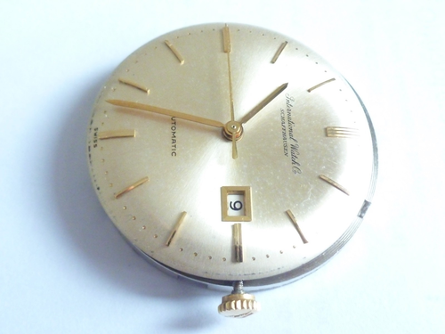IWC 8531 Automatic Movement Vintage working good 30mm dial crown original - Picture 5 of 23