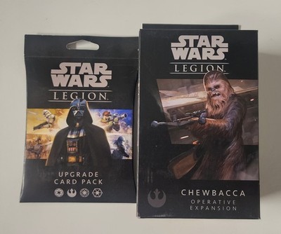 Chewbacca, Operative Expansion & Upgrade Card Pack Star Wars Legion Lot NEW