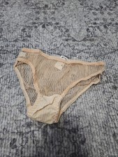 Womens Vintage Lace Panties Size L New