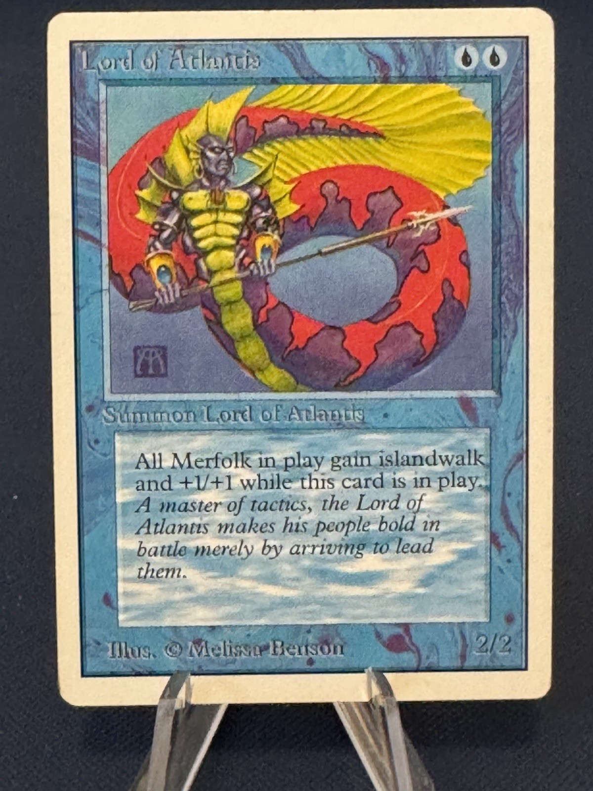 MTG - Magic The Gathering - Lord Of Atlantis - Unlimited - MP/VG!