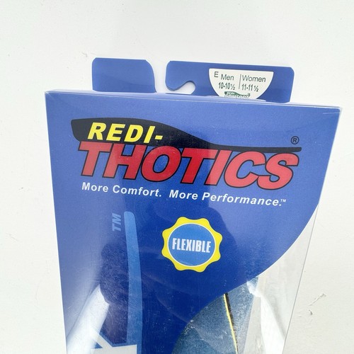 REDI-THOTICS FLEX Orthotics Flexible Insoles Size E Men 10-10.5 Women’s 11-11.5 - Picture 4 of 13