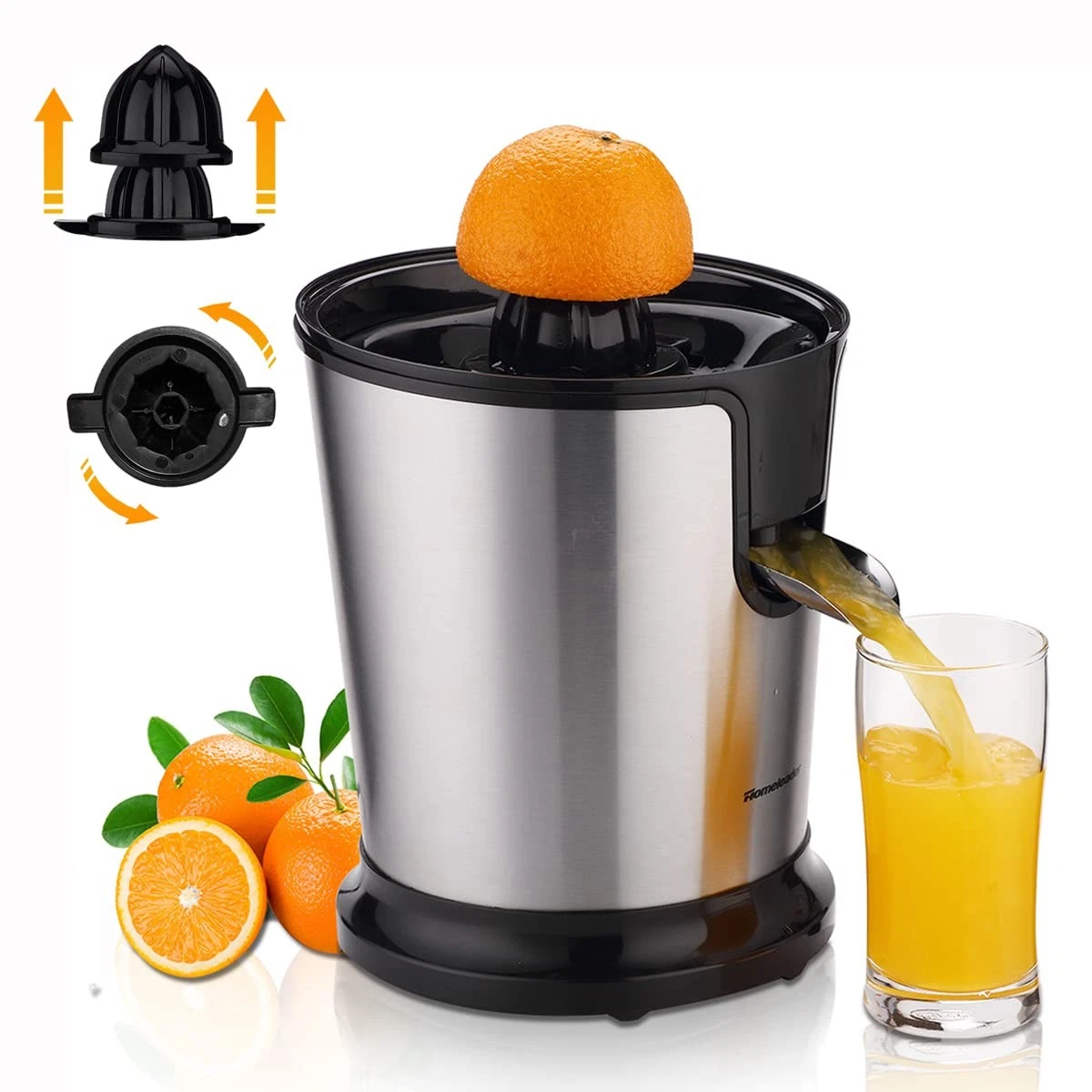 Electric Citrus Juicer, Lemon Squeezer with Stainless Steel, Orange Squeezer ...
Opens in a new wind