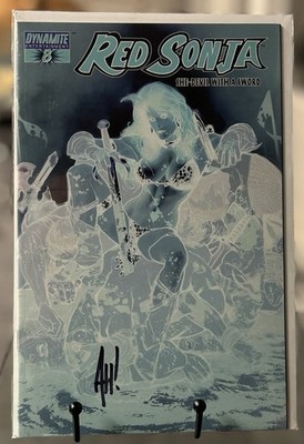 SIGNED Adam Hughes Negative VARIANT 2006 Dynamite Entertainment HIGH GRADE