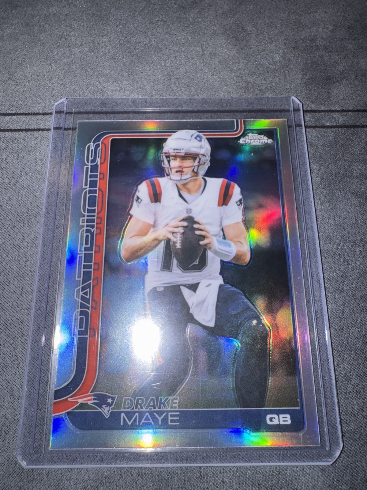 2025 Topps Chrome - Drake Maye #207 Refractor