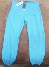 Adidas Women's Training Tights All Me Luxe 7/8 Size XL NWT Aeroready Blue New
