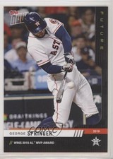 2019 Now Future Pack: MLB Award Winners Expired Redemptions George Springer 1c7