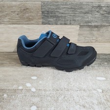 Louis Garneau Sapphire II Women Cycling Shoes Size 7 Black Mountain Bike Sneaker