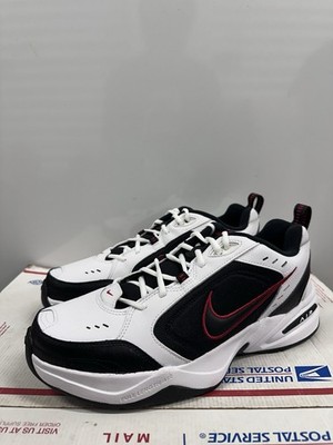 Nike Air Monarch IV  White Black Varsity Red  415445 101 Size 12