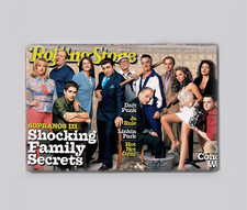 THE SOPRANOS  / ROLLING STONE - 2"x3" POSTER MAGNET (retro magazine 2000s
