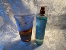 Bath & Body Works “At The Beach” Full Size 2 Pice Set From USA