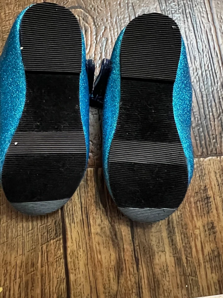 Zapatos Mary Jane Crazy 8 Azul Brillo Niña Talla 6 Niño Foto 4 de 4