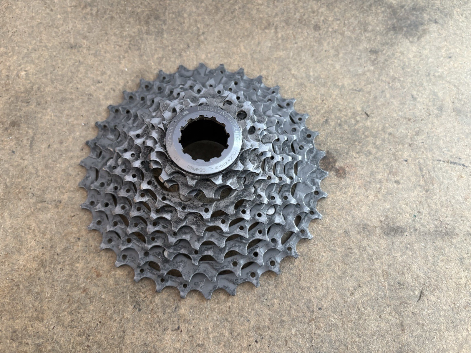 Shimano XTR CS-M960 Cassette 9 Speed 11-34t Mountain Bike