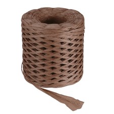 219 Yard Raffia Paper Craft Ribbon, Raffia Twine String, Coffee