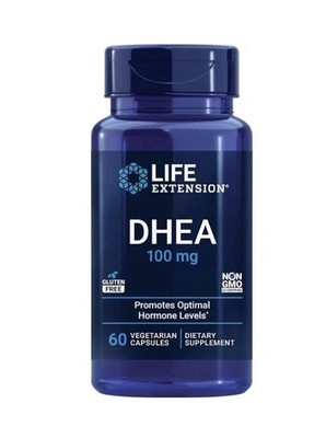 Life Extension DHEA 100 mg, 60 capsules Exp: 5/26