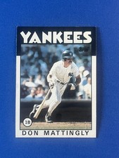 1986 Topps #180 Don Mattingly Baseball Card JPC