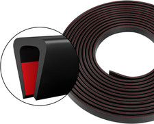 Silicone Edge Trim Self-Adhesive U Channel Silicone Edge Trim Edge Protector for