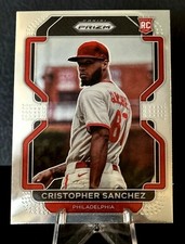 CRISTOPHER SANCHEZ 2022 PANINI #219 ROOKIE CARD TIER II PRIZM PHILLIES PHENOM