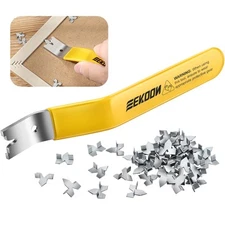 Glazier Point Driver, Glazier Setting Tool with 100 Push Points, Glazing Push...