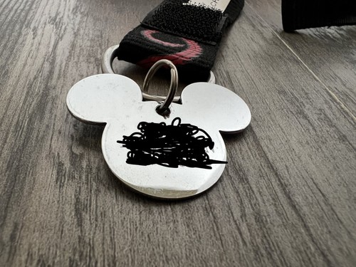 Lanyard - Black - Mickey Mouse Icon - Dragon - NO Disney Pins 48115 - Picture 5 of 5