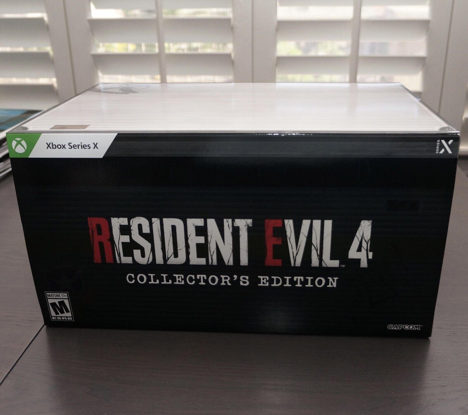 CUSTM REPLACEMENT CASE NO DISC Resident Evil 4 Remake XBOX X SEE