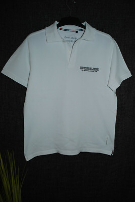 NEUw. BERKELEY | schneeweißes Shirt Poloshirt Kurzarmshirt T-Shirt | XL XXL 