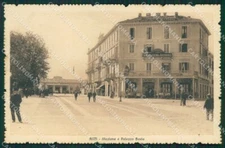 Asti city station Palazzo Bosia postcard MT0820