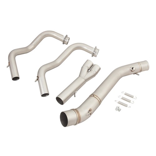For Yamaha YZF R3 R25 MT03 MT25 Full Exhaust Header Link Pipe Mufflers Silencers - Picture 8 of 9
