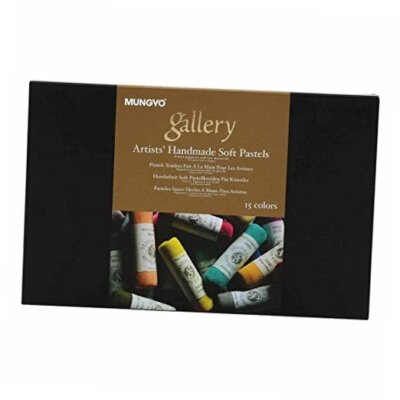 Honsell Gallery Artists' 4400015 Handmade Soft Pastel, Set 15 Count (Pack of 1)