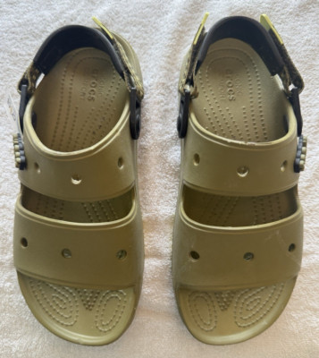 Crocs Iconic Comfort Classic All Terrain Clog Synthetik grün Größe 8