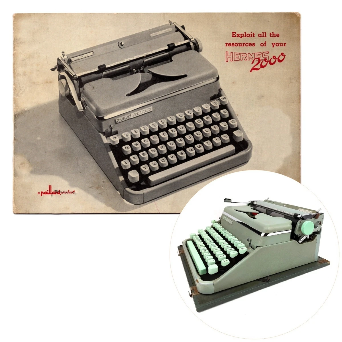HERMÈS Manual Collectible Typewriters for sale | eBay