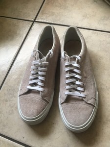 womens pink suede vans