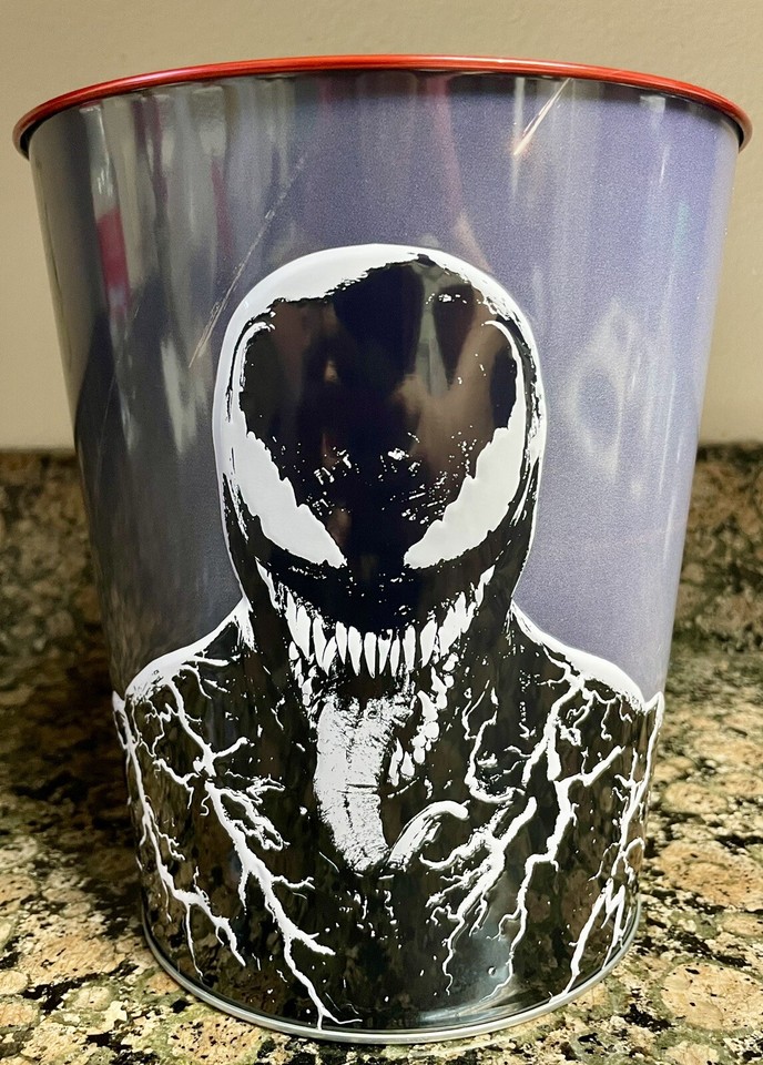 Venom The Last Dance Embossed Popcorn Bucket 2024 Venom Popcorn Tin
