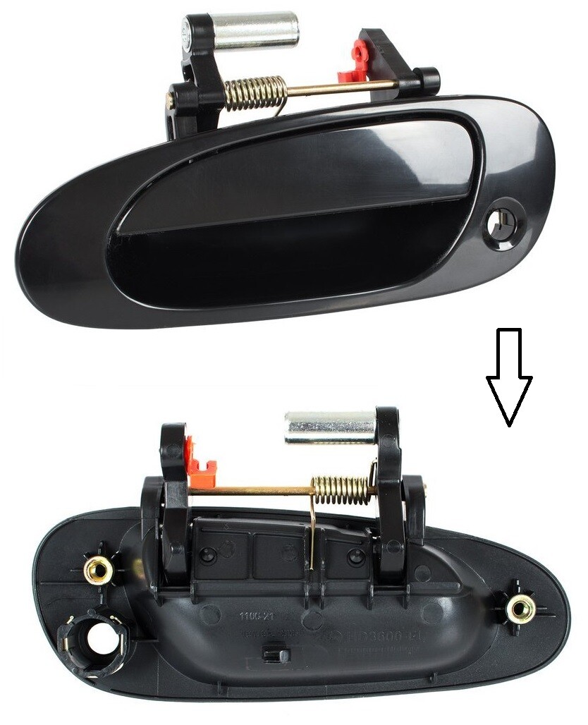 Poignée de porte externe avant gauche cassée ? Remplacement Honda Civic VII
