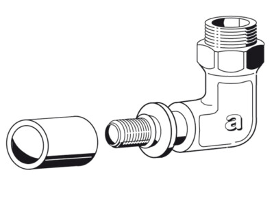 aquatherm grey pipe Übergangswinkel AG 32mm x 3/4''   40mm x 1 1/4'' Auswahl