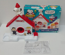 Snoopy Friends Sno-Cone Machine 28805 Hasbro 1999 Instructions Box Vintage