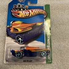 2013 Hot Wheels Mad Splash Hw Imagination #73 New On Card B161