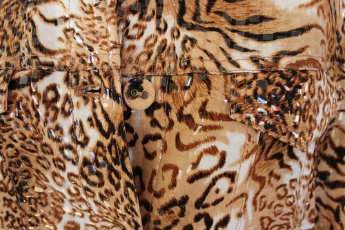 NWOT Ruby Rd. Woman Women's Blazer Suit Jacket Sz 16W Leopard Print Shimmery - Picture 6 of 8