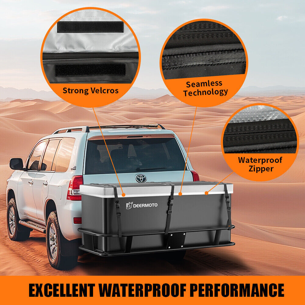 Highland KarPak Weather Resistant Expandable Car Top Carrier