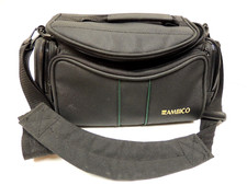 Ambico Padded Canvas Camera Camcorder Multi Pocket Bag 11"