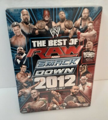 The Best of RAW and SMACKDOWN 2012 DVD 3-Disc Set New Sealed WWE95128
