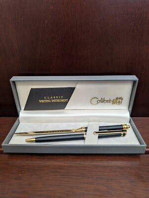 Colobri Presentation 1979 Letter Opener and Writing Instrument Original Case