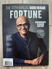 2024 FORTUNE Magazine The 70th Annual FORTUNE 500 Issue MICROSOFT BACK AT TOP