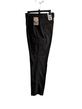 Flying Cross BLACK Uniform Pants Women's 14 REG NWT No Hem Supercrease ProX Fit