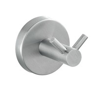 Wenko Wand Haken Handtuch Halter Edelstahl Bad Wc Garderoben Kleider Bosio Matt