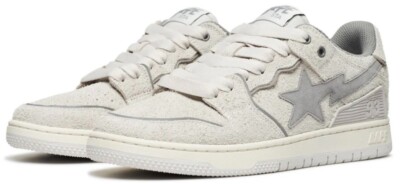 BAPE SK8 STA #3 gray A BATHING APE Shoes 1K80-191-312 | eBay